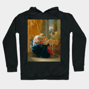 The Holy Family by Nicolas Poussin Hoodie